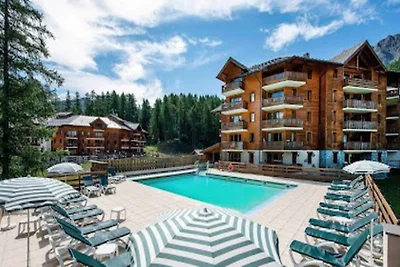 Studio in Vars-Les-Claux nahe Zentrum