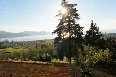 Cottage rustico a Magione con giardino