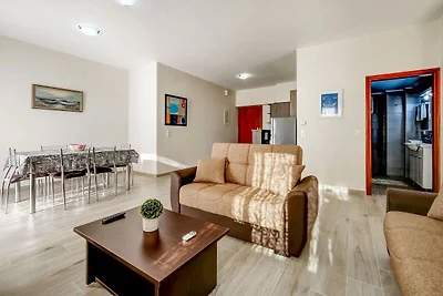 Luxus-Apartment in Voukolies mit Meerblick