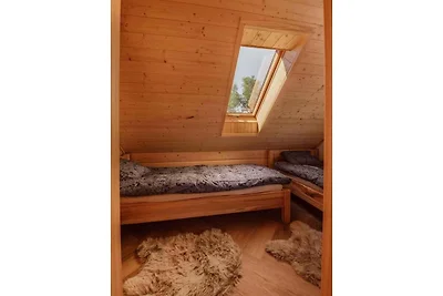 Ferienhaus mit privatem Whirlpool in Stecówka