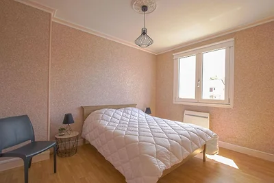 Gemütliche Wohnung mit Blick auf das Museum
