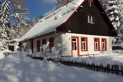 Spaziosa casa vacanze a Rudník con giardino