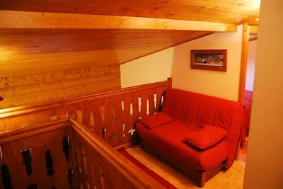 Apartment in Le Chantel mit Blick auf den Mon...