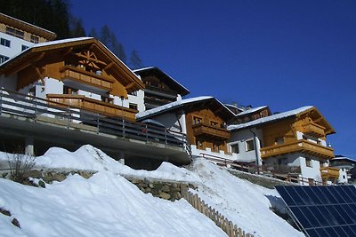 Appartement mit Bergblick vom Balkon