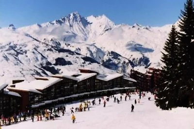 Apartment in Les Arcs mit Blick auf das Tal