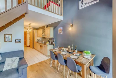 Ferienwohnung in Tignes mit Blick auf die...