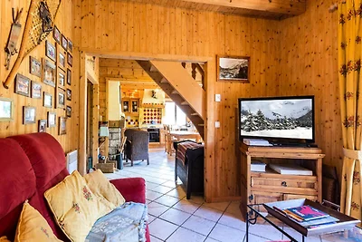 Chalet in Aravis mit Bergblick