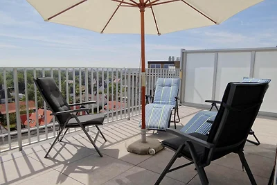 Appartement in Nieuwpoort met zeezicht