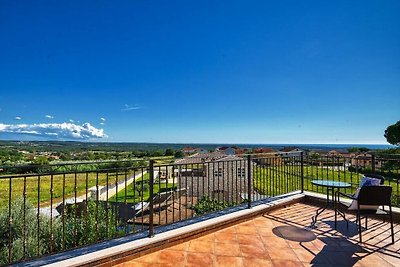 Bella Istria con vista mare e piscina