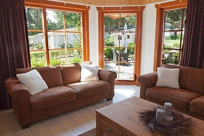 Chalet legno, microonde combinato