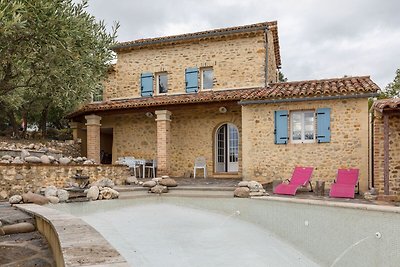 Heritage-Villa in Les Mages mit privatem Pool