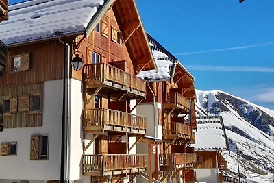 Wohnung in Les Sybellen mit Hängen