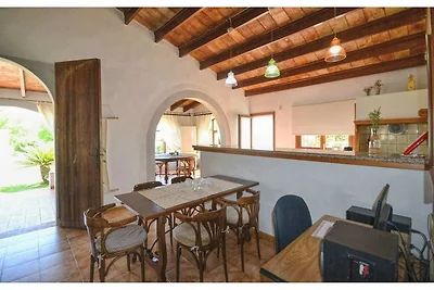 Landhaus mit Außenjacuzzi in Selva
