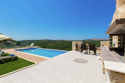 Charmante Villa in Achlades, Kreta mit privat...