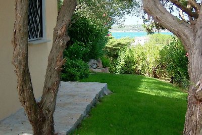 Villa mit Pool, Blick auf Costa Smeralda