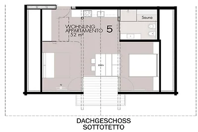 Ferienwohnung in Gsies mit Sauna