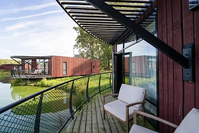 Stilvoller Bungalow in der Natur