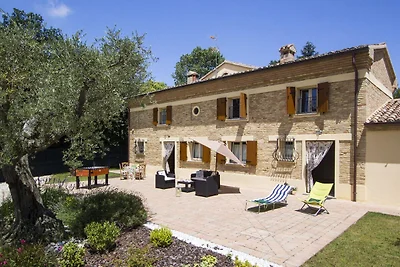 Ferienhaus mit Garten