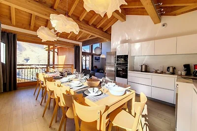 Chalet in Caseblanche an der Skigondelbahn