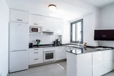 Wohnung in Málaga mit Meerblick