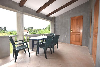 Wohnung in einem Ferienhaus mit privatem Pool