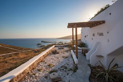 Huis aan het strand op Mykonos