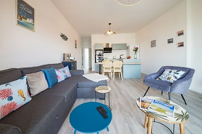 Schöne Wohnung mit Meerblick