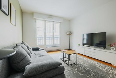 Apartamento moderno -1BR/2P - Parc Monceau