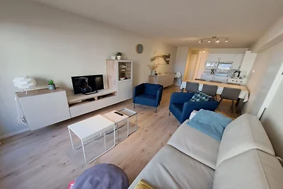 Zonnig appartement aan de kust voor 6...