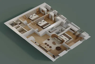 Gemütliche Wohnung mit Klimaanlage -3SZ-8P-Ca...