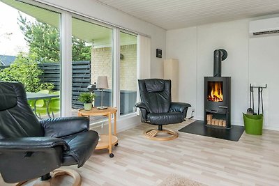 Modern Cottage with Fireplace in Egå