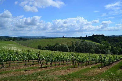Ein Teil einer schönen Villa mit Aussicht