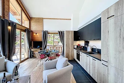 Ferienwohnung in Morzine mit Panoramablick