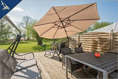 Ferienwohnung mit Kamin am Achterwasser in...