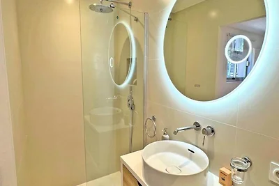 Apartment in Strandnähe mit Meerblick