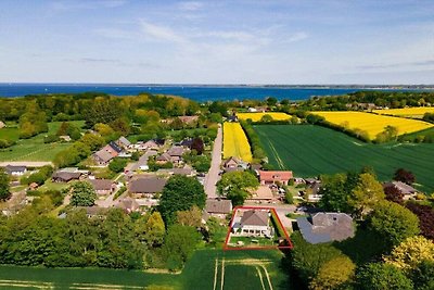 Flens-Fördehaus aan het strand van de Baltisc...