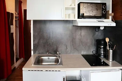 Apartment in Les Orres mit Blick auf die...