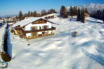 Ferienwohnung in Krün mit Schwimmbecken