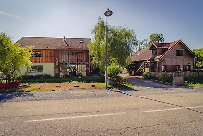 Holzhaus in Saint-Quirin mit nordischem Bad