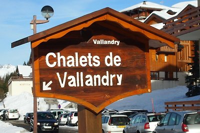 Gemütliches Chalet in Vallandry mit Balkon