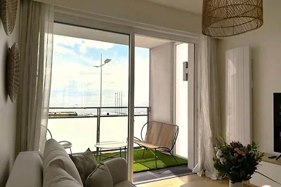 L'accogliente parcheggio-balcone con vista...