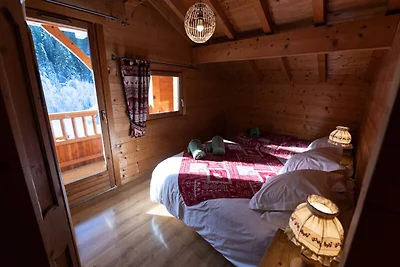 Chalet in Bouchet Vallei bij Loipes