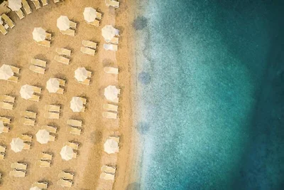 Apartment in Vrsar mit Privatstrand