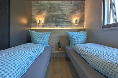 Feriendorf Seeblick Chalet con sauna e vasca...