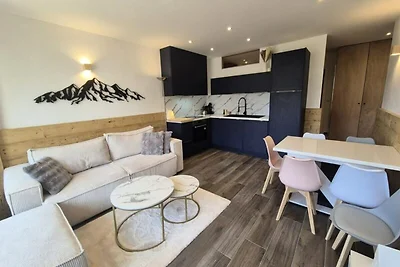 Apartment in Tignes mit Seeblick und Ski