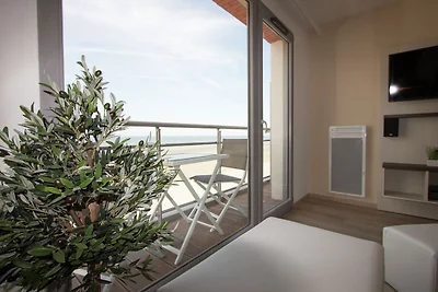 Wohnung am Strand in der Nähe von De Panne