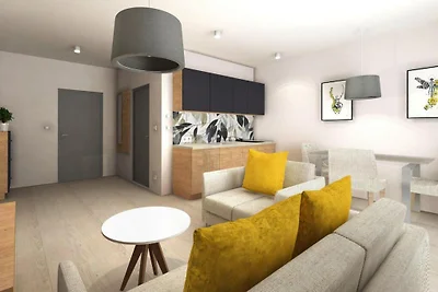 2-Raum bequemer Appartement, Grzybowo