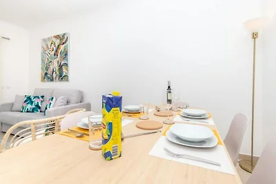 Wohnung in Porto de Mos am Strand & Pool