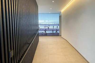 Wohnung in Nieuwpoort mit frontalem Meerblick