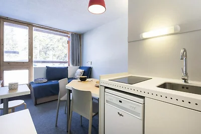 Studio für 4 Personen am Fuße der Pisten